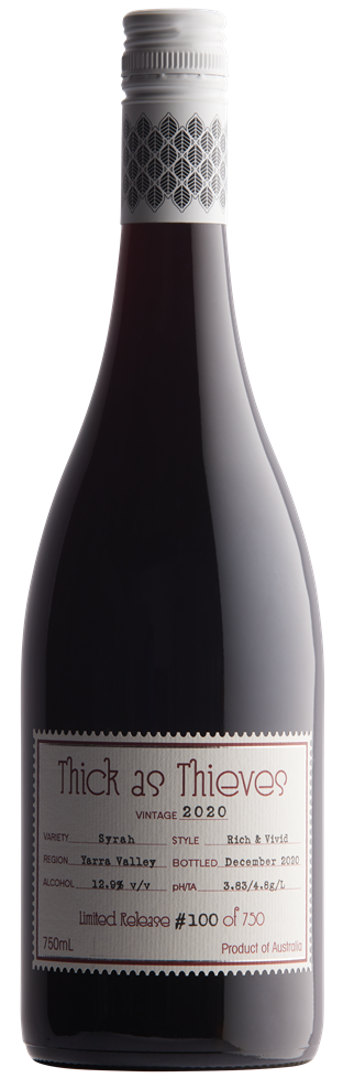 Thick as Thieves Wines Limited Release Yarra Valley Syrah